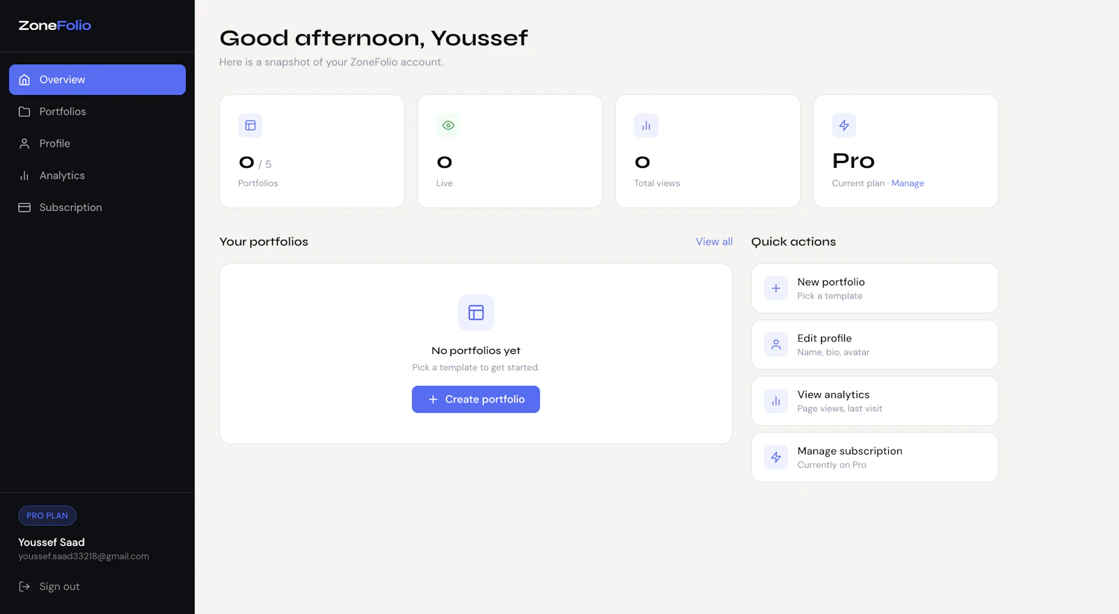 ZoneFolio screenshot 3