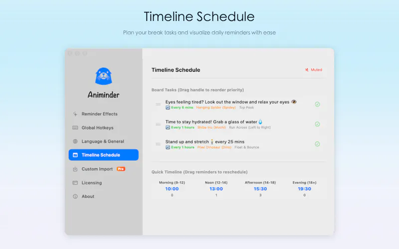Animinder - Your desktop animal reminder screenshot 4