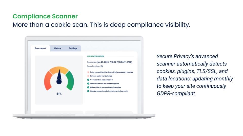 Mídia 3 de Seguro Privacidade 2.0. - Conformidade global com banners de cookies e modo de consentimento do Google