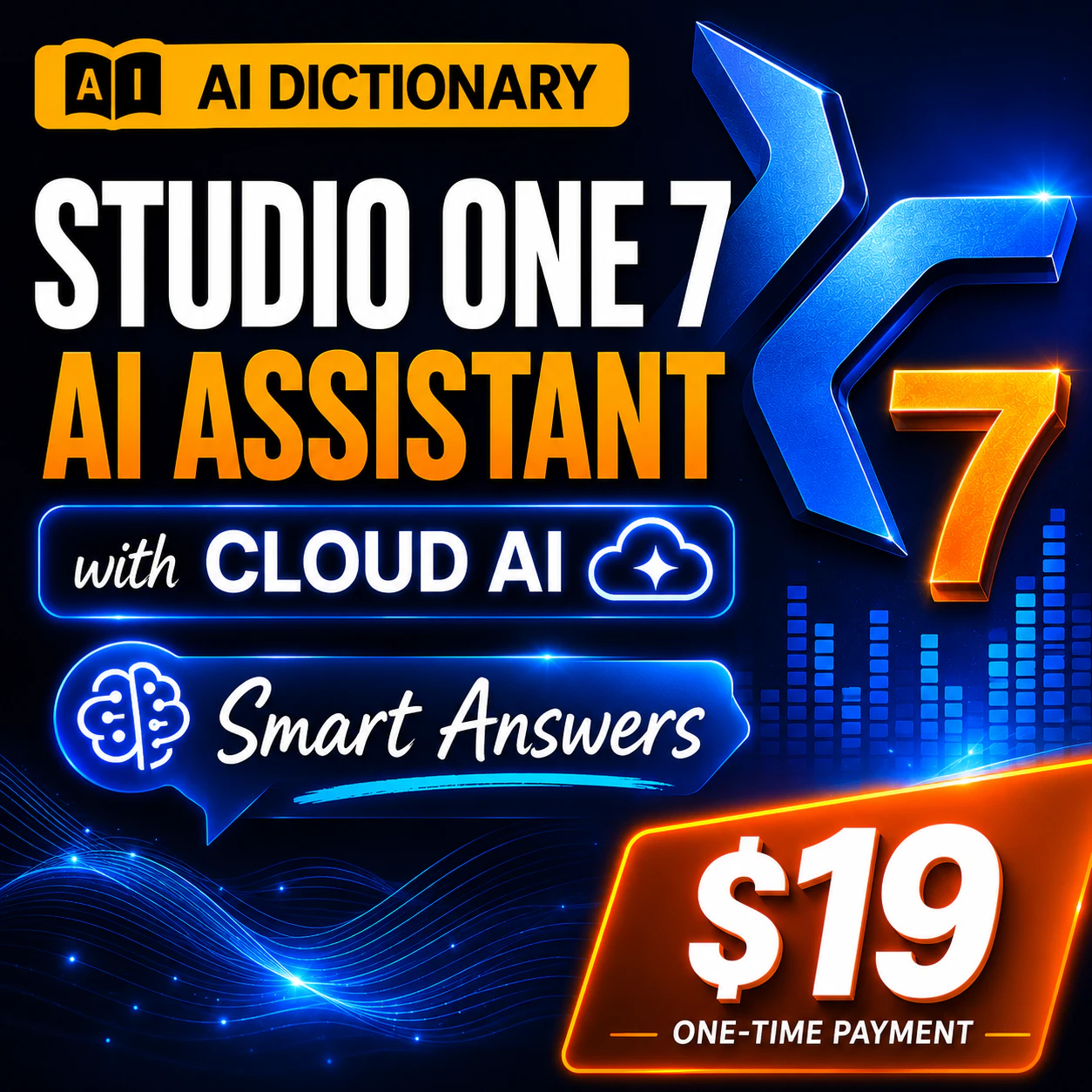 Studio One AI Dictionary with Claude AI logo
