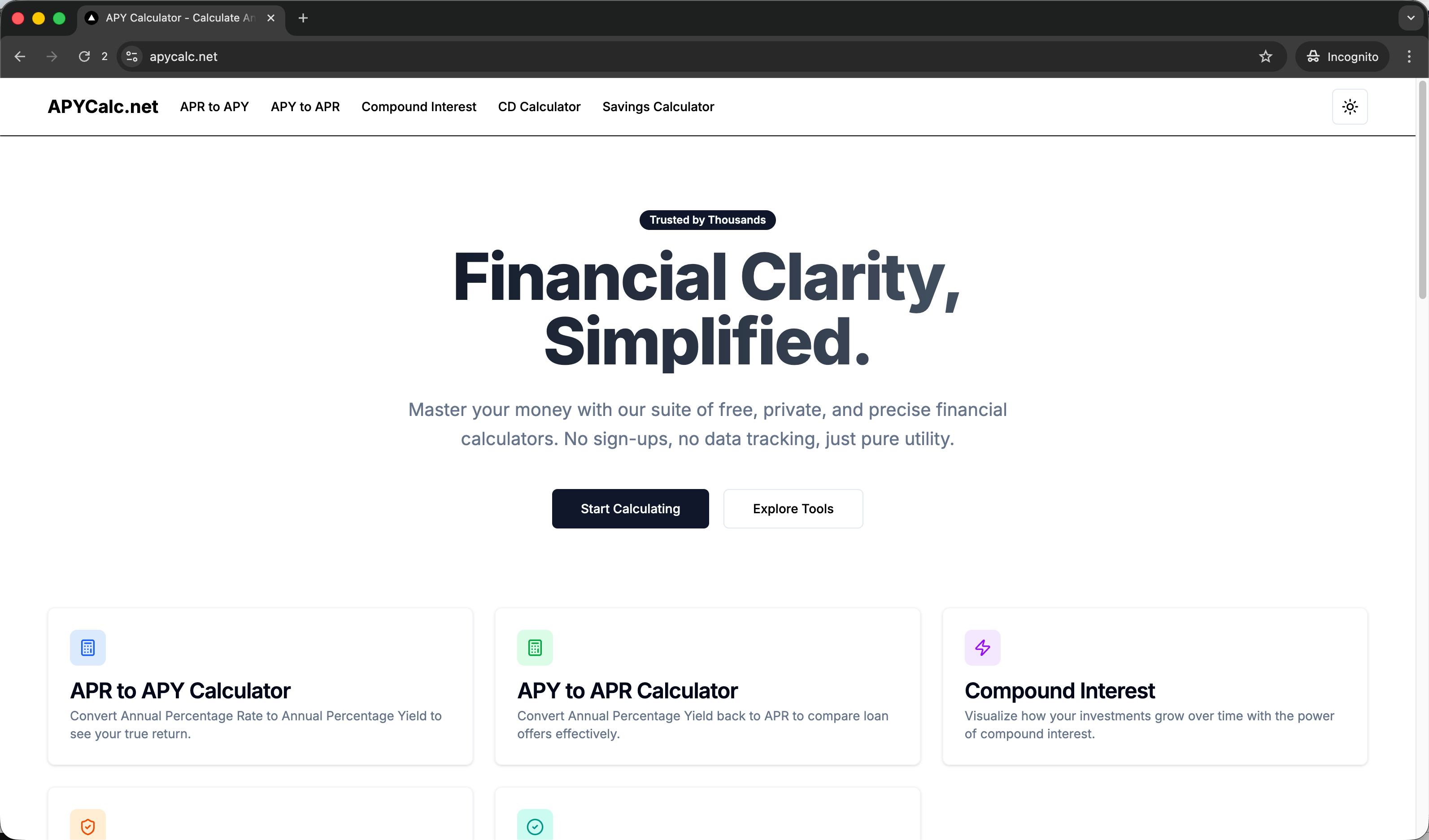APYCalc.net gallery image
