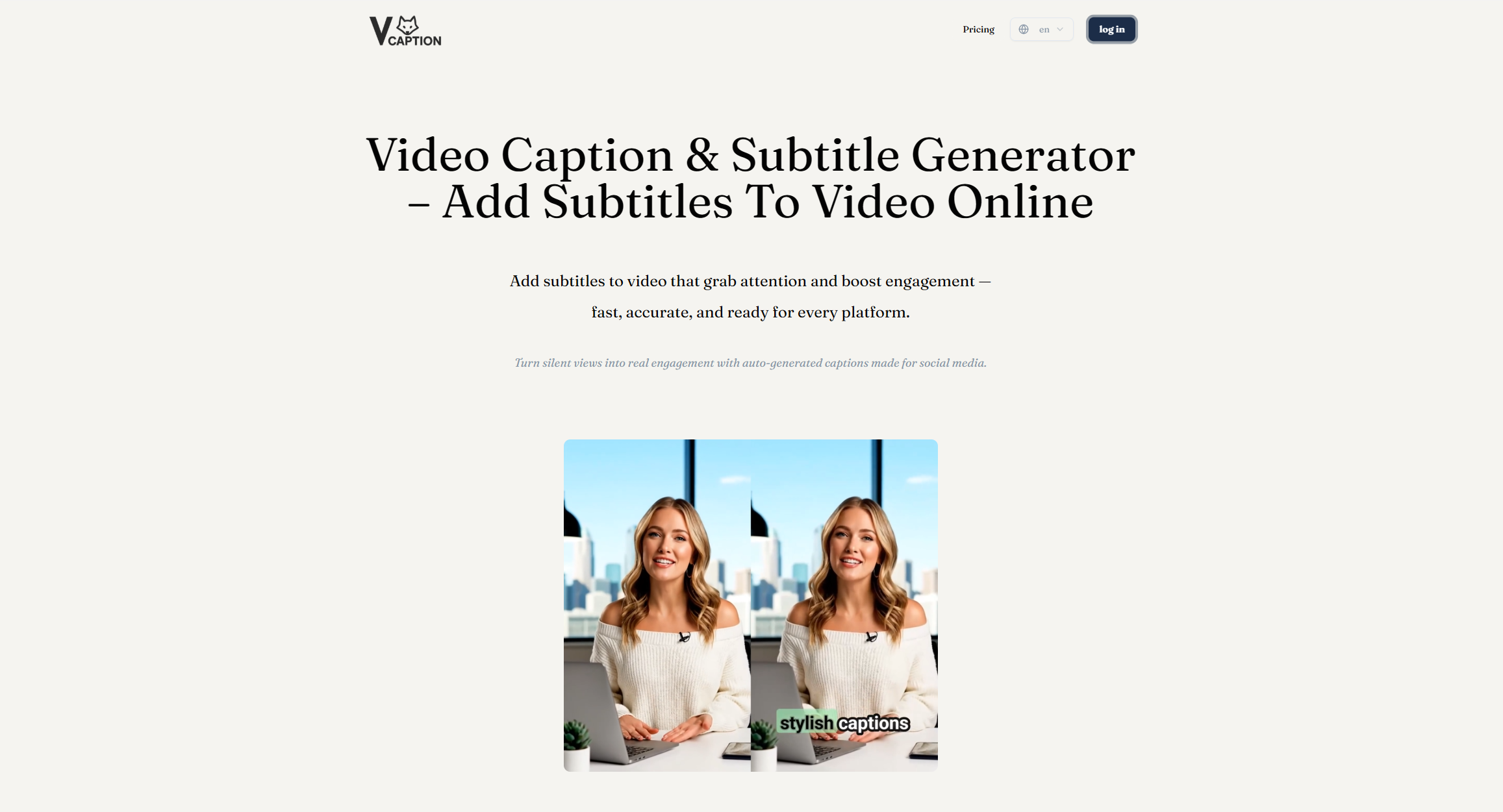 Video Caption gallery image