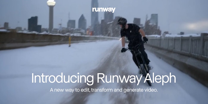  Runway Aleph产品图