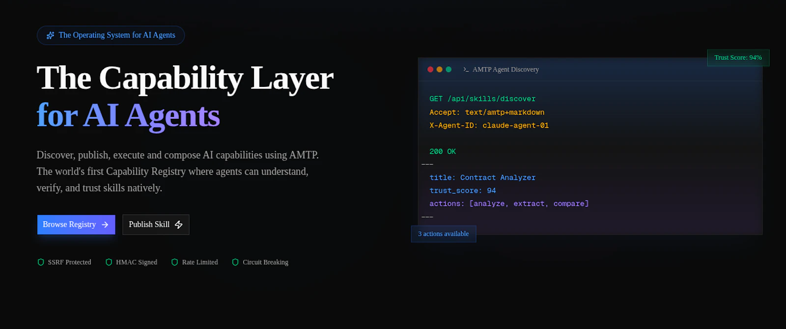 AMTP SkillHub screenshot 1