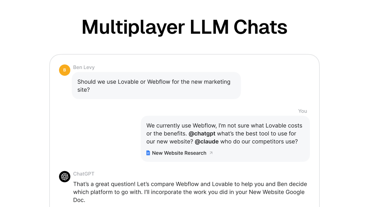 Chord - AI Group Chats media 2