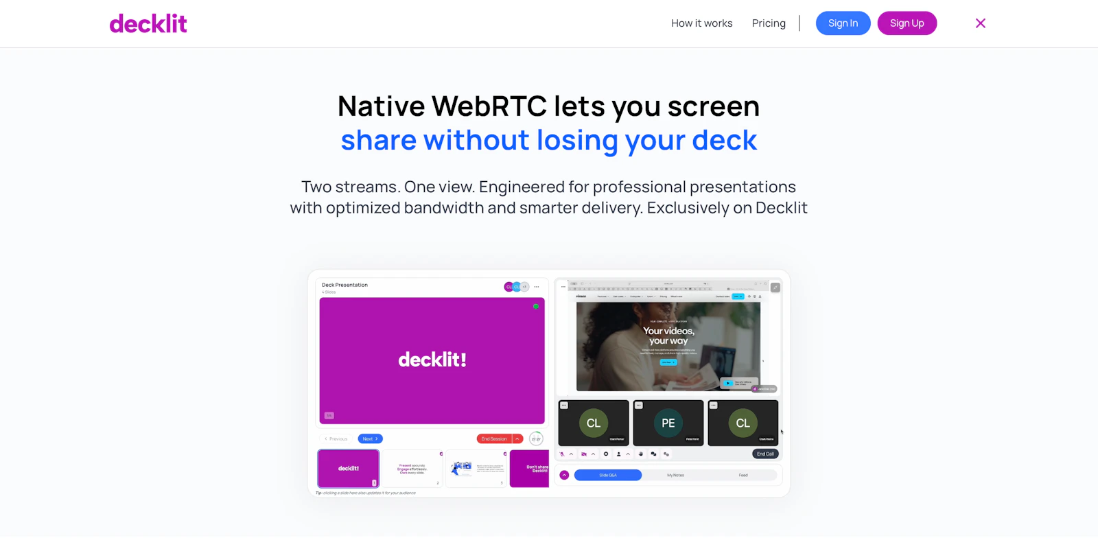 Decklit screenshot 1