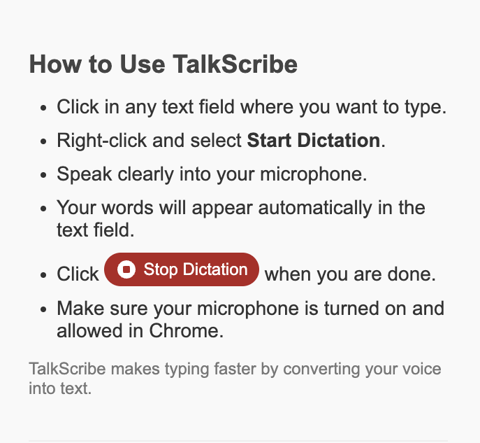 TalkScribe gallery image
