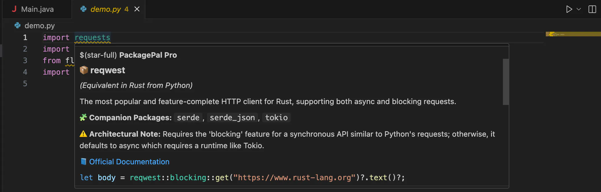 Package Pal for VS Code gallery image