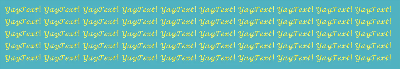 YayText! gallery image