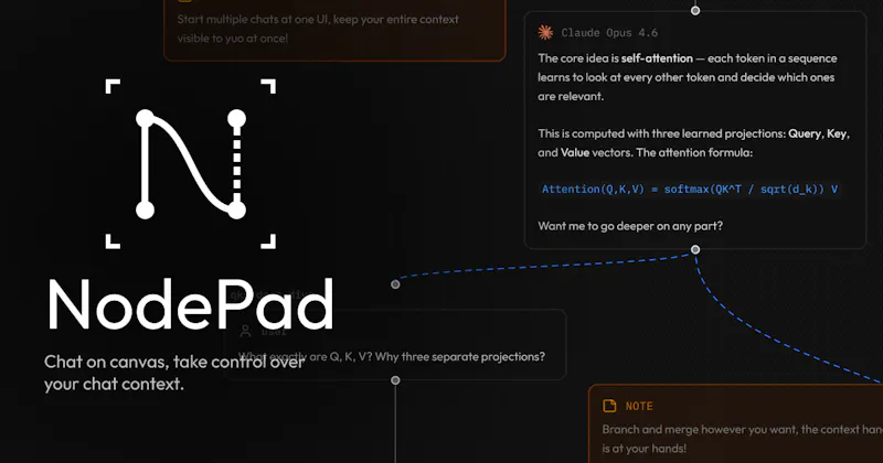 NodePad screenshot 1