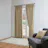 Beige Blackout Curtains Pencil Pleat