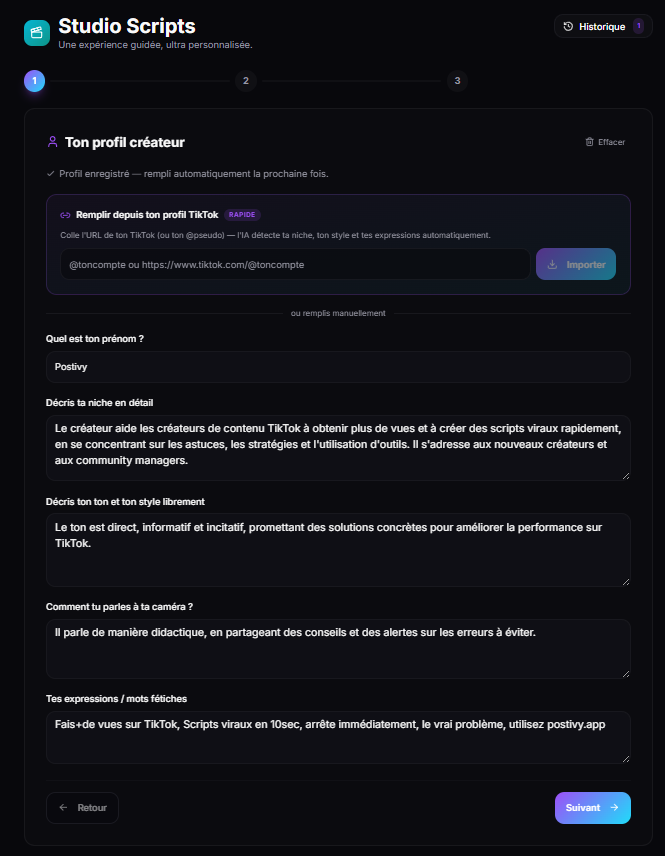 Postivy — Deviens viral sur TikTok gallery image