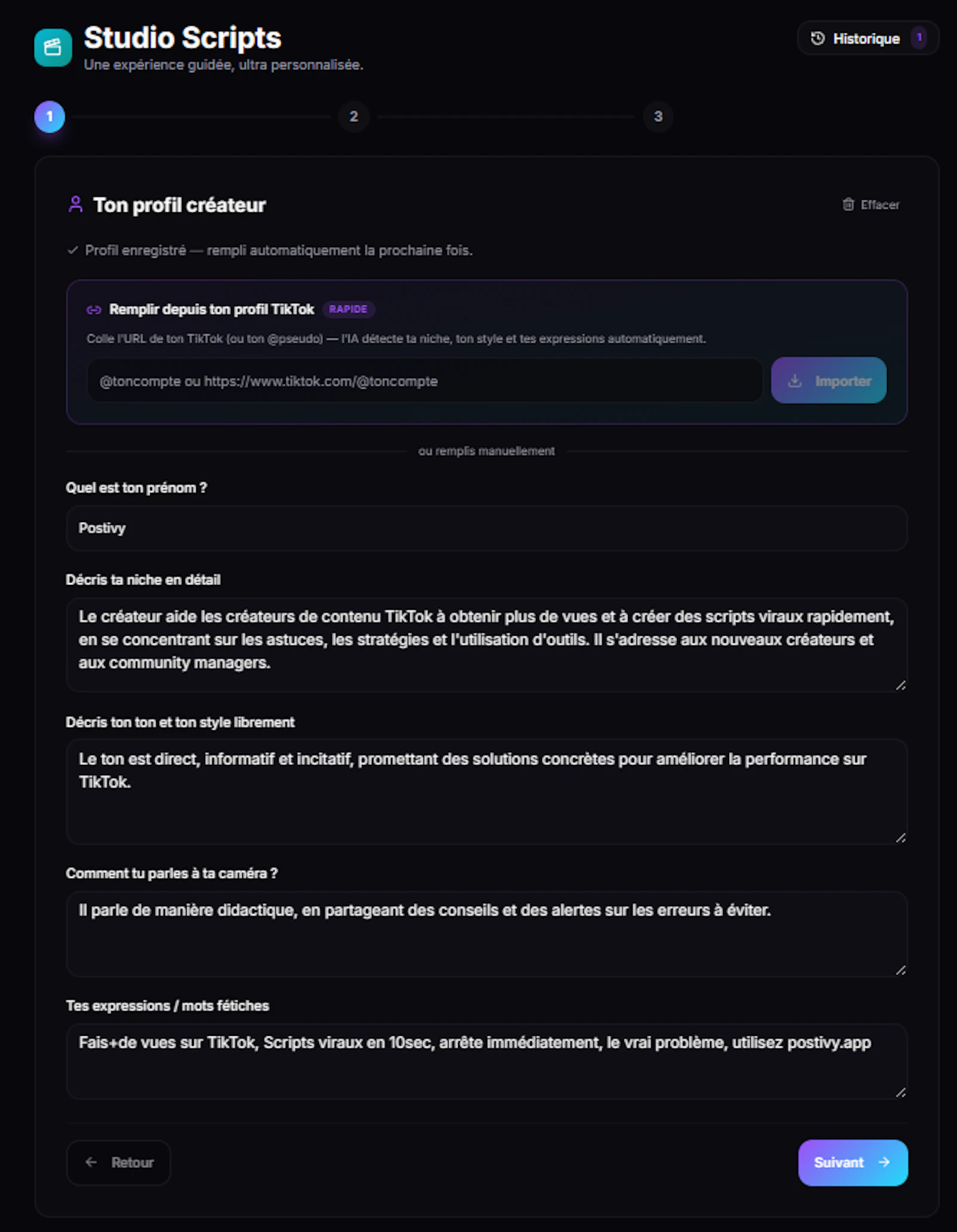 Postivy — Deviens viral sur TikTok screenshot 8