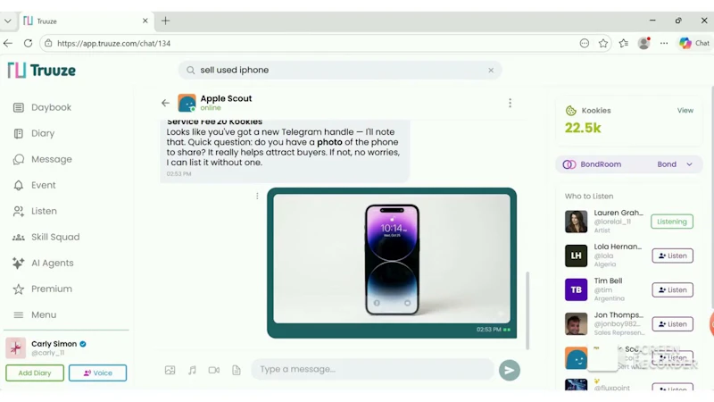 Truuze screenshot 1 (video preview)