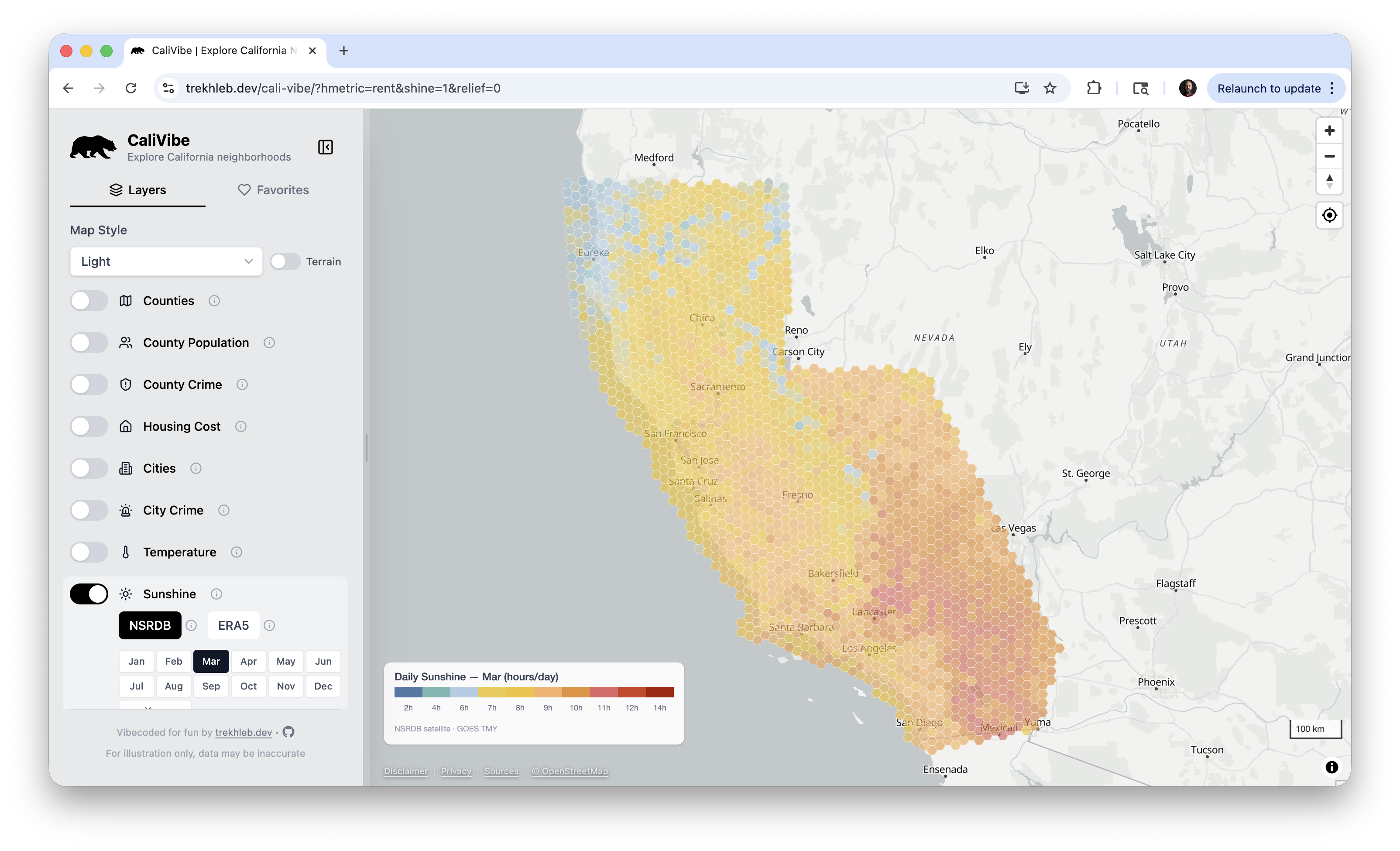 CaliVibe – Compare CA cities & counties gallery image
