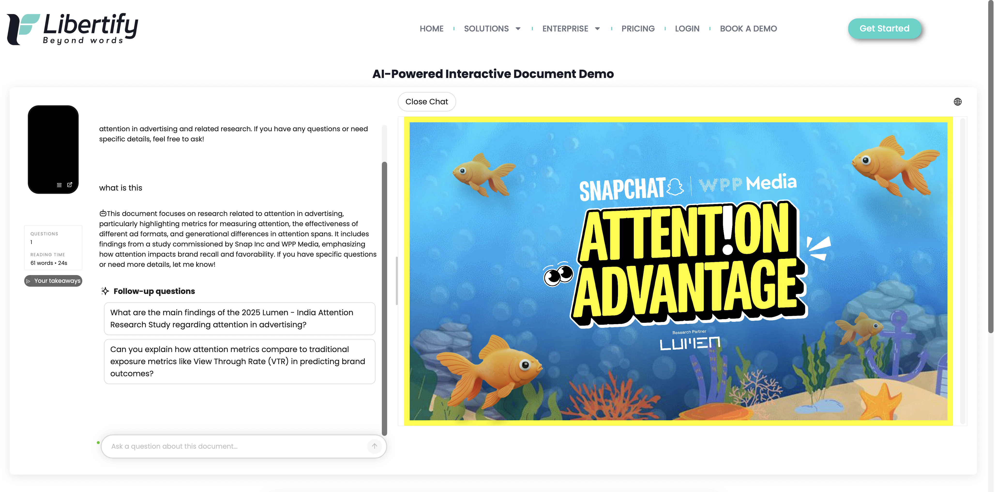 Libertify.com screenshot 2