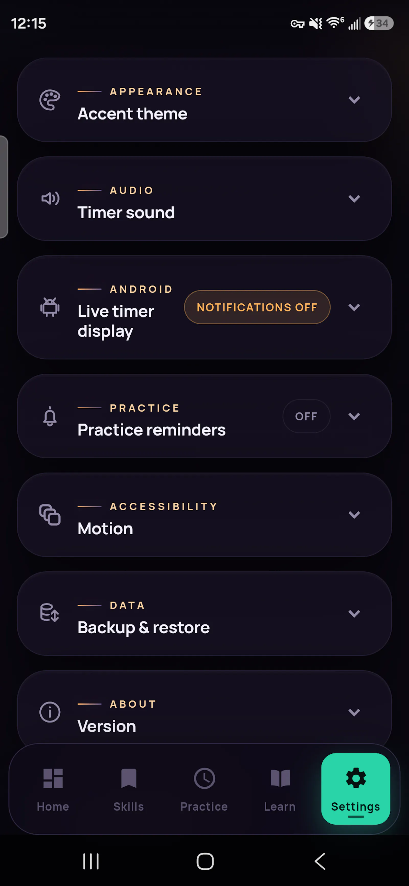 Skillmark screenshot 3
