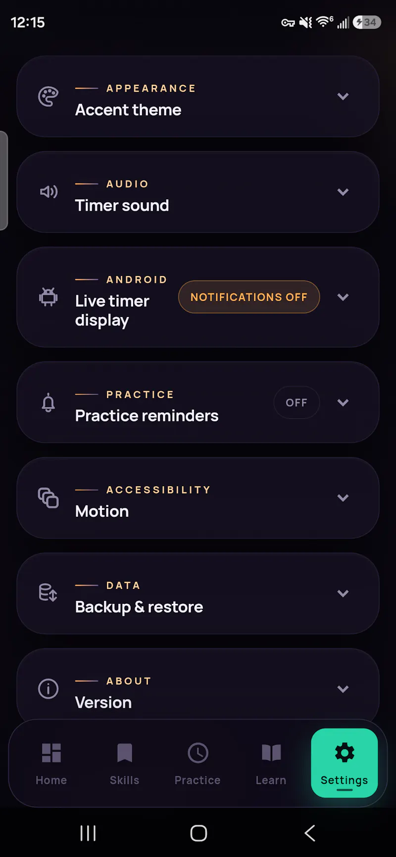 Skillmark screenshot 3