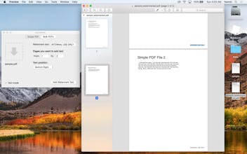 PDF Page Numberer + Text watermark gallery image
