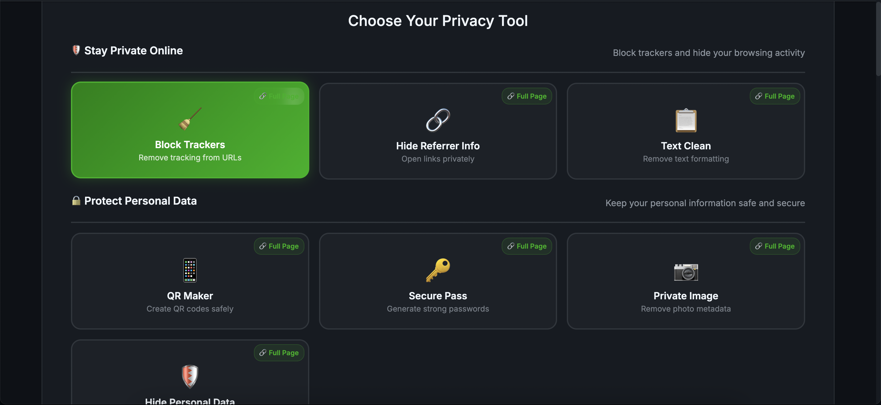 Média Confidentialité - Huit outils, la confidentialité rendue simple.Puissance rendue invisible. 3