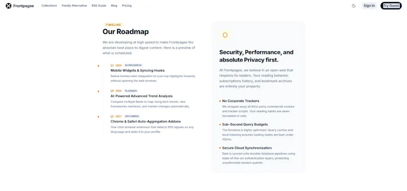 Frontpagee screenshot 6