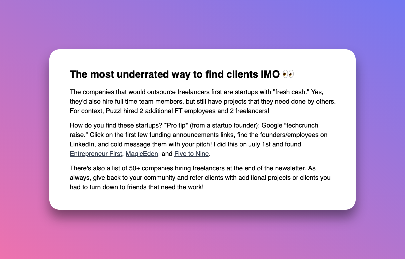 wtfreelance：独立通讯通讯 media 2