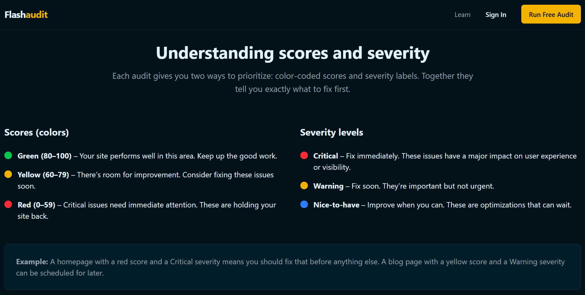 FlashAudit gallery image