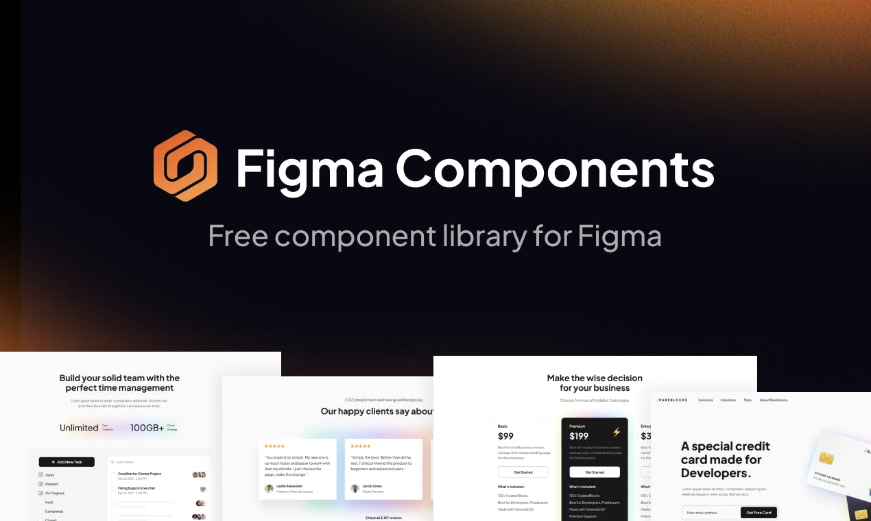 Figma Component Library media 1