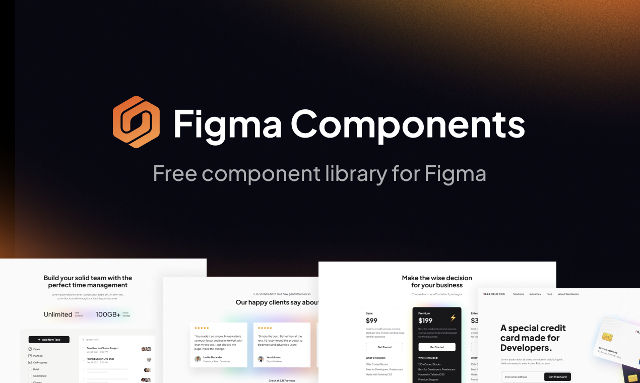 ไลบรารีส่วนประกอบ Figma media 1