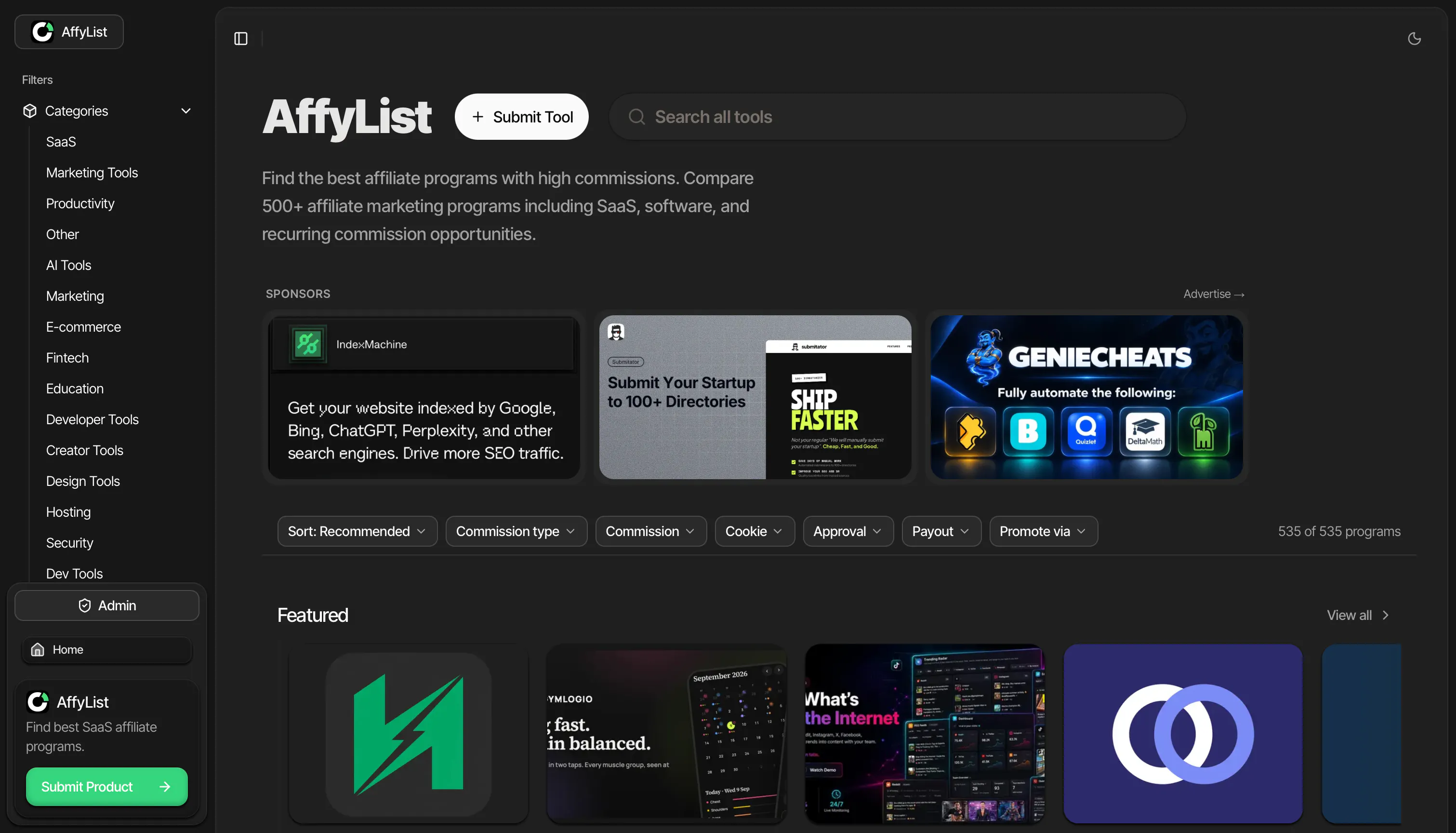 AffyList gallery image