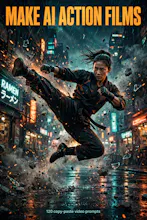 Cinematic AI Video Prompt Pack gallery image