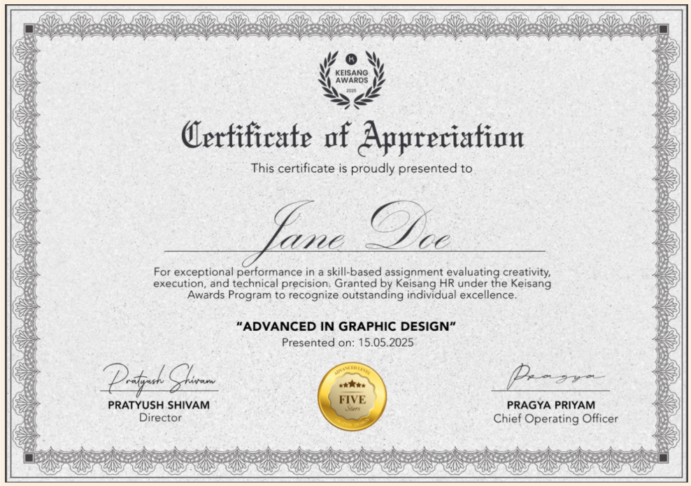 Keisang Awards - Main product screenshot demonstrating key features and user interface