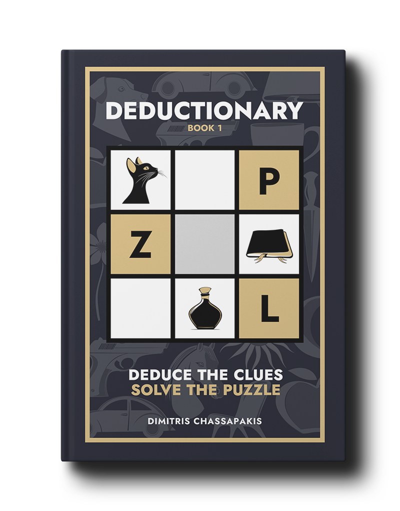 DEDUCTIONARY The Book logo