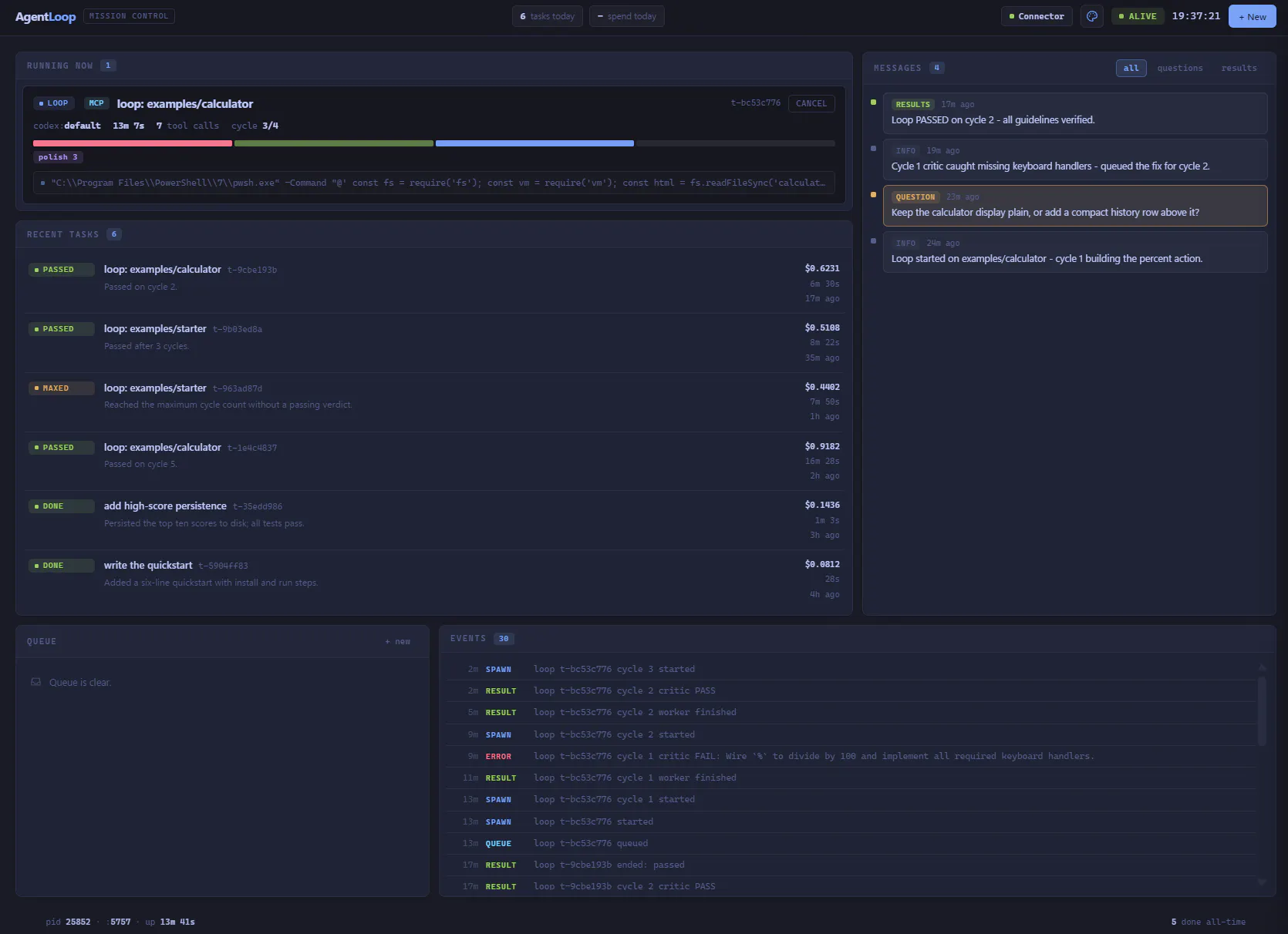 AgentLoop gallery image