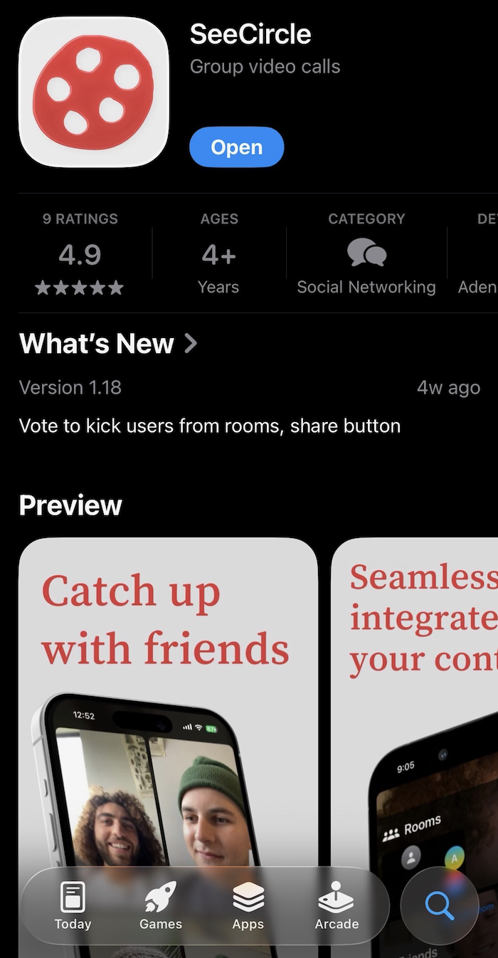 SeeCircle - Screenshot 2 showing product features and functionality