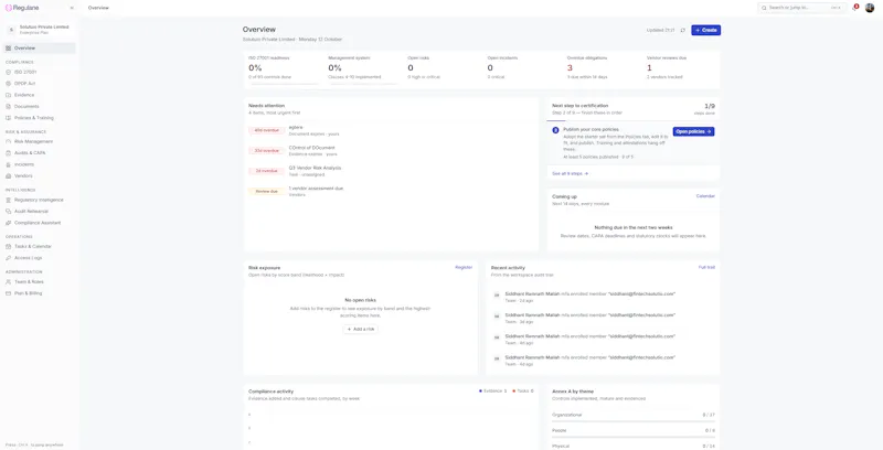 Regulane screenshot 2