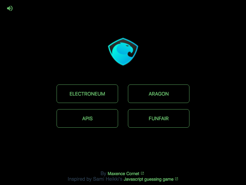 Cryptocurrencies Guessing Game gallery image