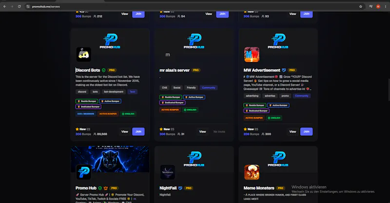 Promohub screenshot 1