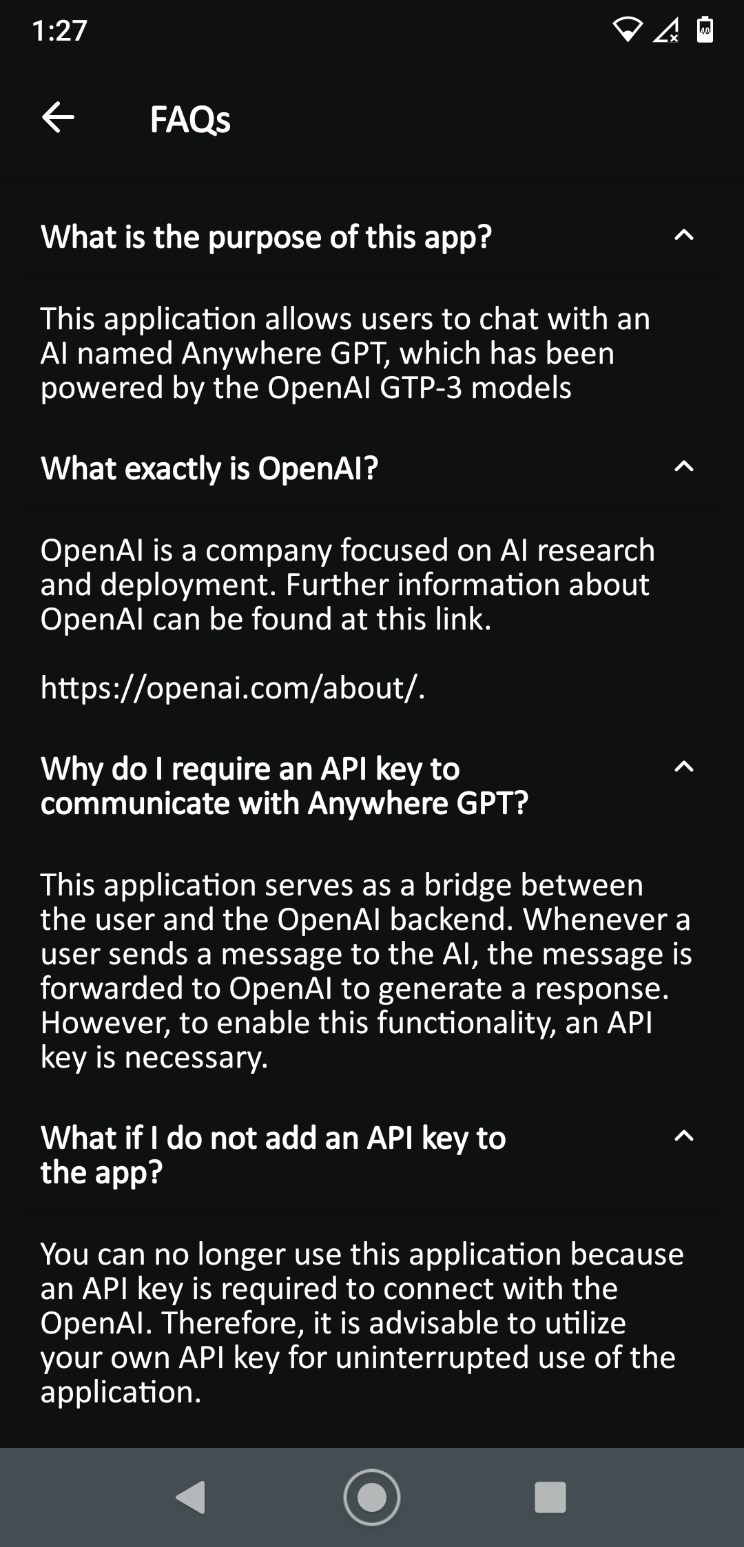 Mídia 4 de Em qualquer lugar GPT - App Android