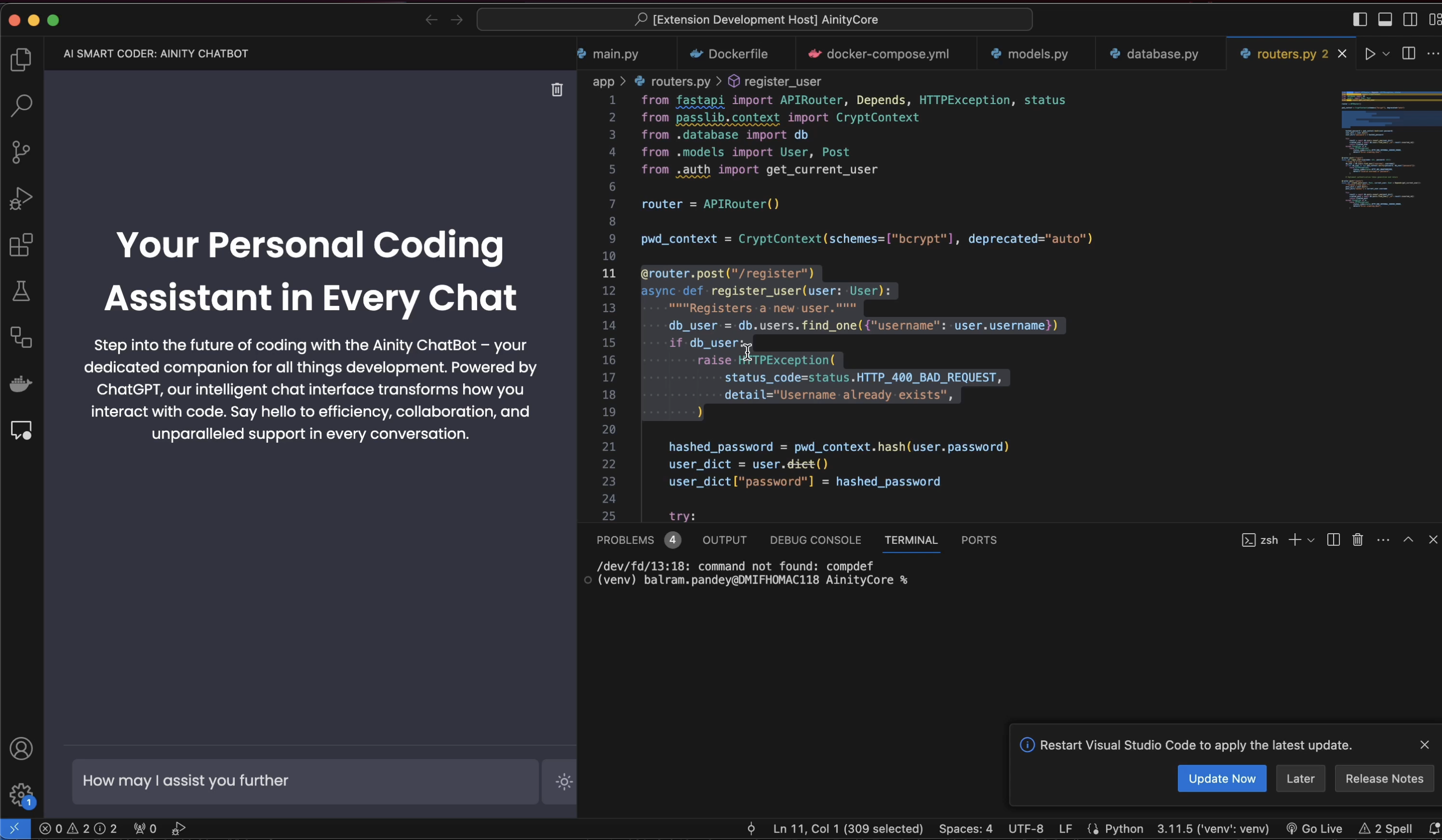 Ainity- AI Smart Coder media 2