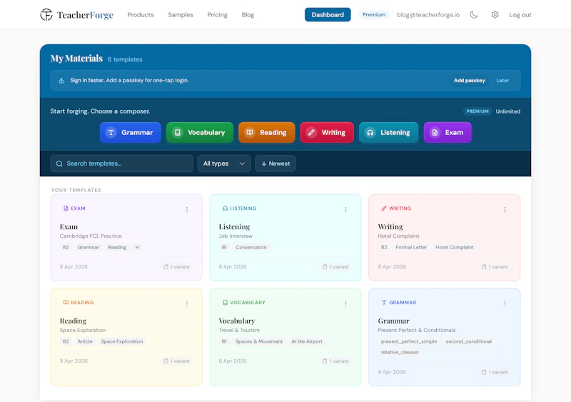 TeacherForge screenshot 3