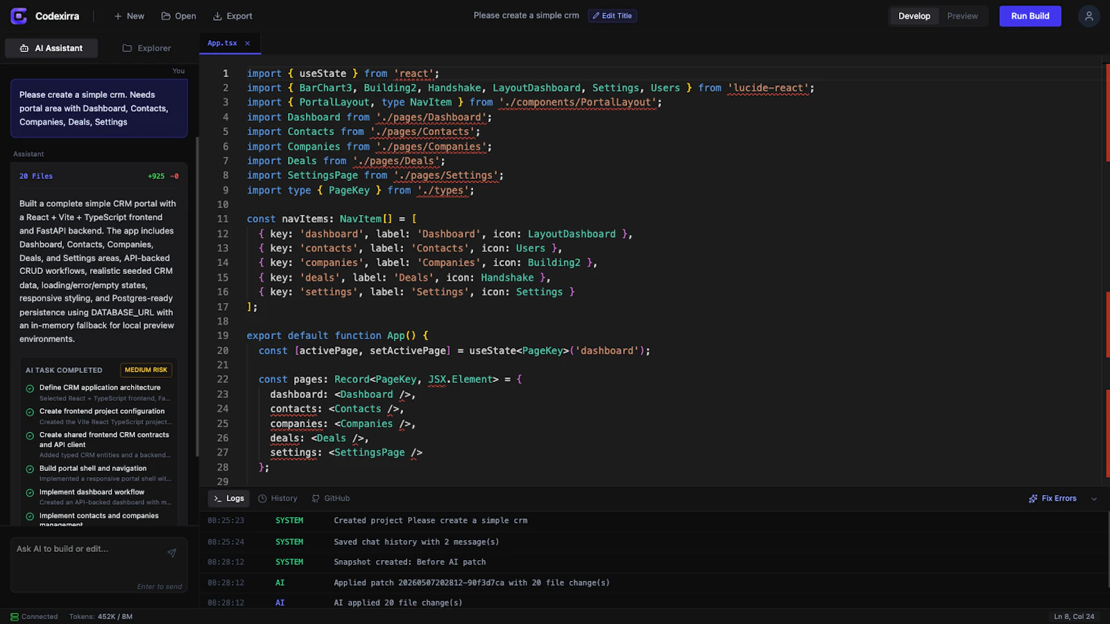 Codexirra screenshot 3