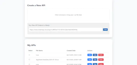 InstantAPI gallery image