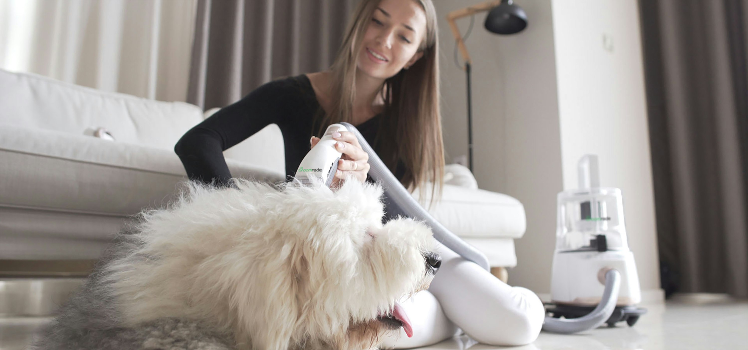 Groomrade: Smart & Mess-Free Vacuum Dog Groomer gallery image