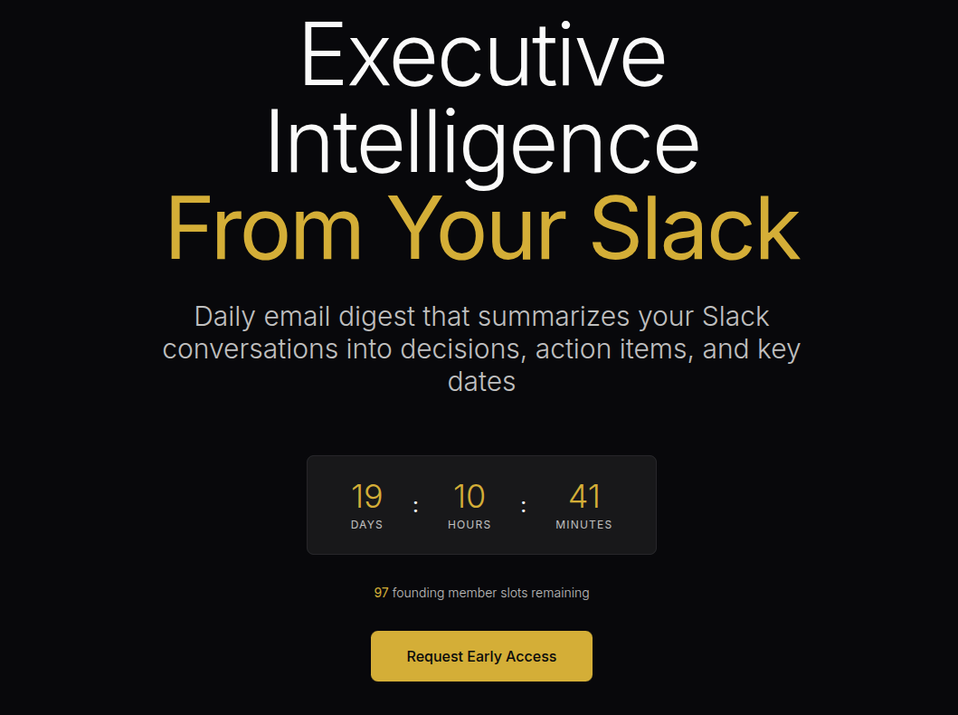 DailyExtract - Main product screenshot demonstrating key features and user interface