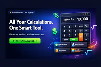 SupaCalc - 100+ Free Online Calculators gallery image