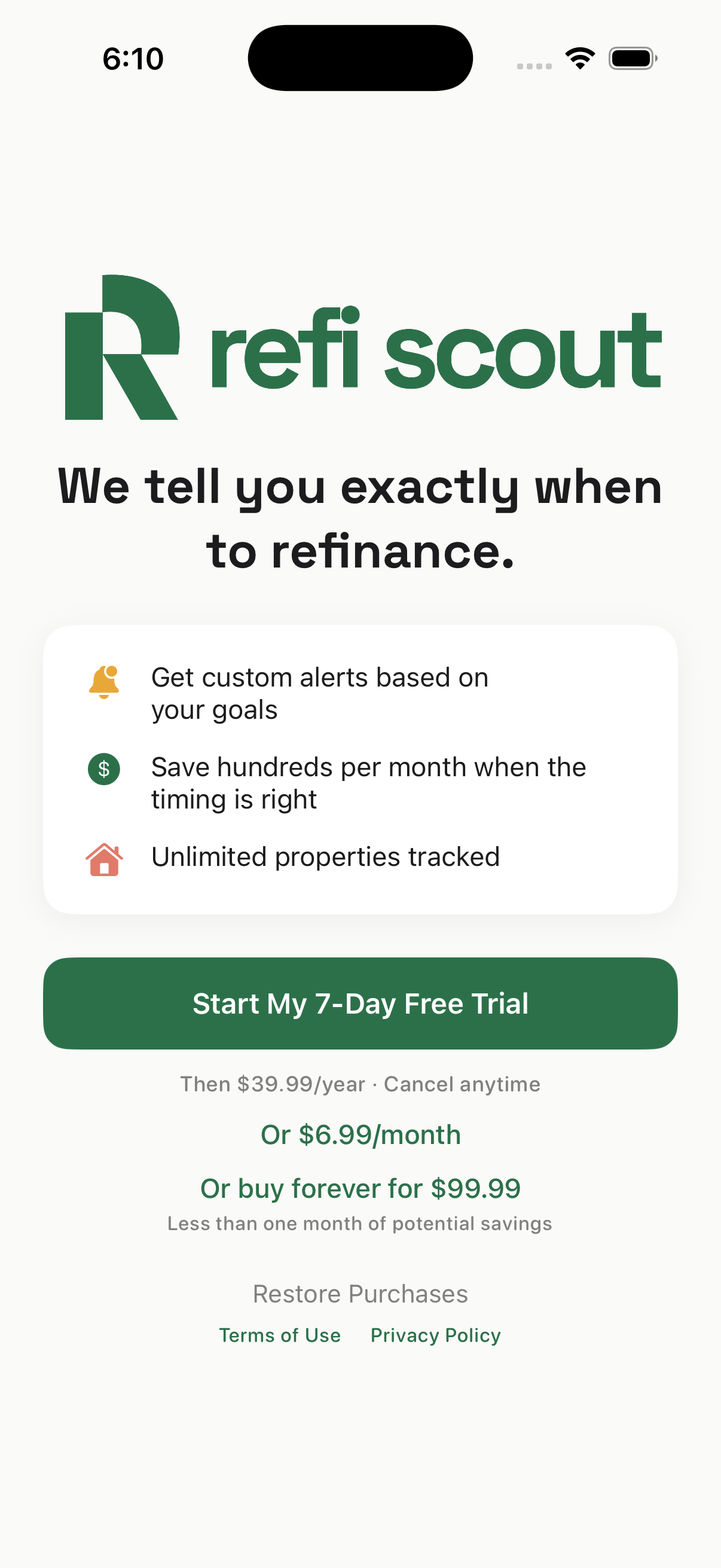 Refi Scout — Mortgage Refinance Alerts gallery image