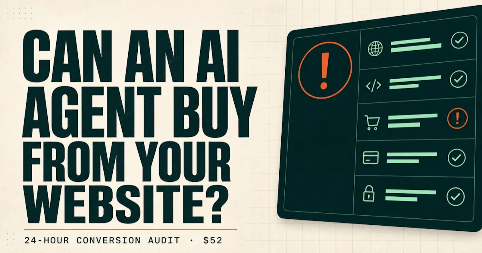 Agent-Ready Conversion Audit screenshot 1