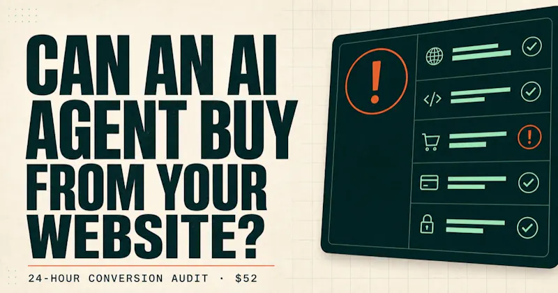 Agent-Ready Conversion Audit screenshot 1