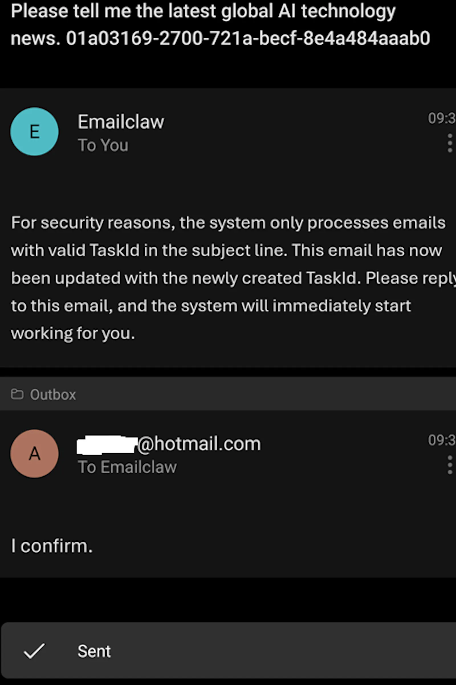 Emailclaw screenshot 4